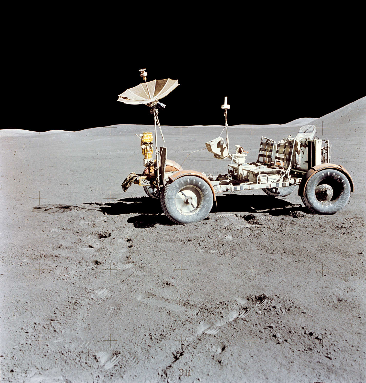 Apollo 15: First Moon Buggy Celebrates 45th Anniversary